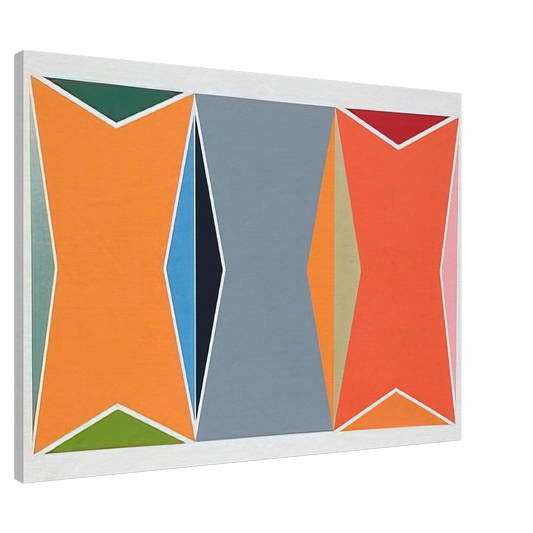 Larry Zox - Untitled 1 - 1979 Canvas - 20x30 cm / 8x12 inches-canvas
