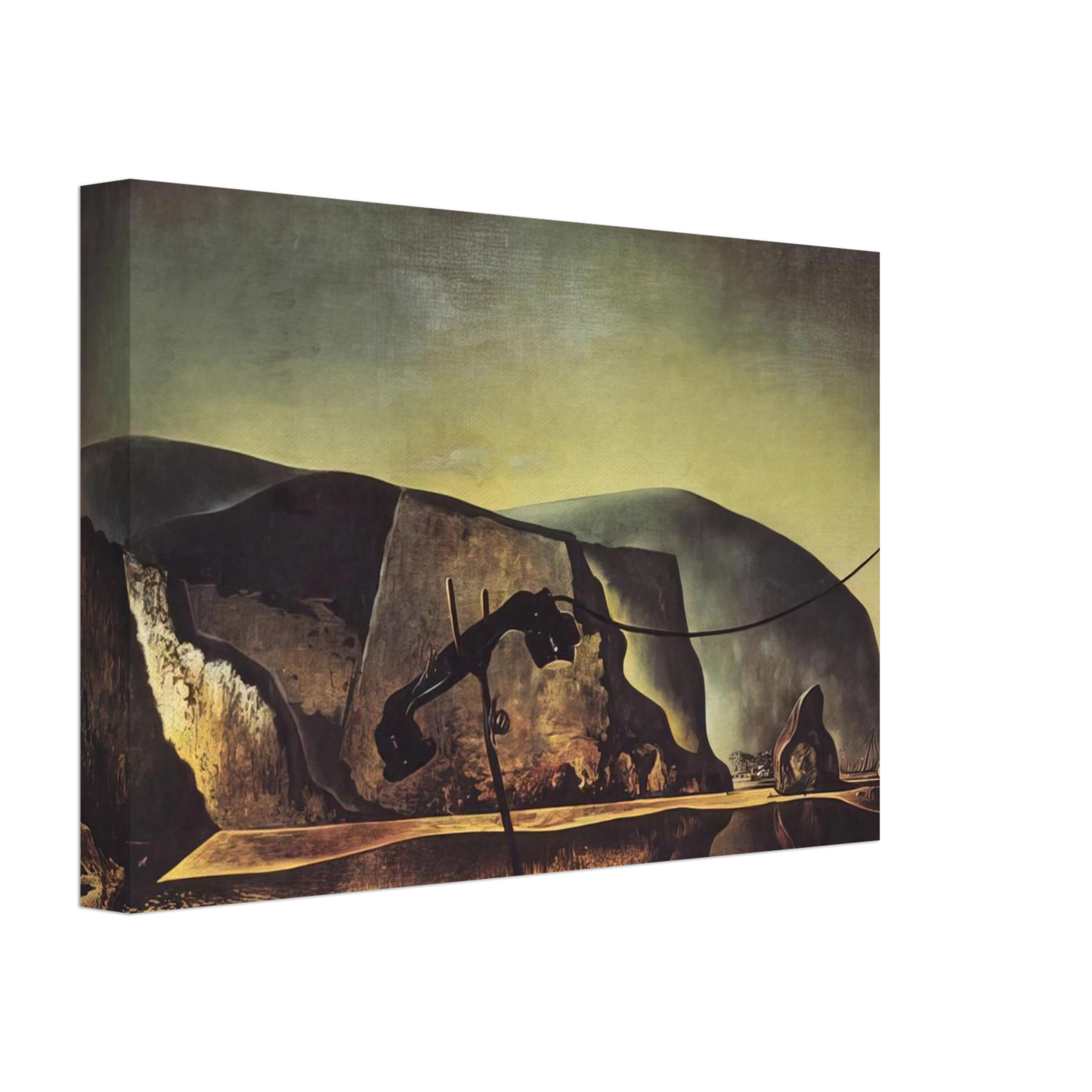 Salvador Dali - MOUNTAIN LAKE Canvas - 70x100 cm / 28x40 inches-canvas