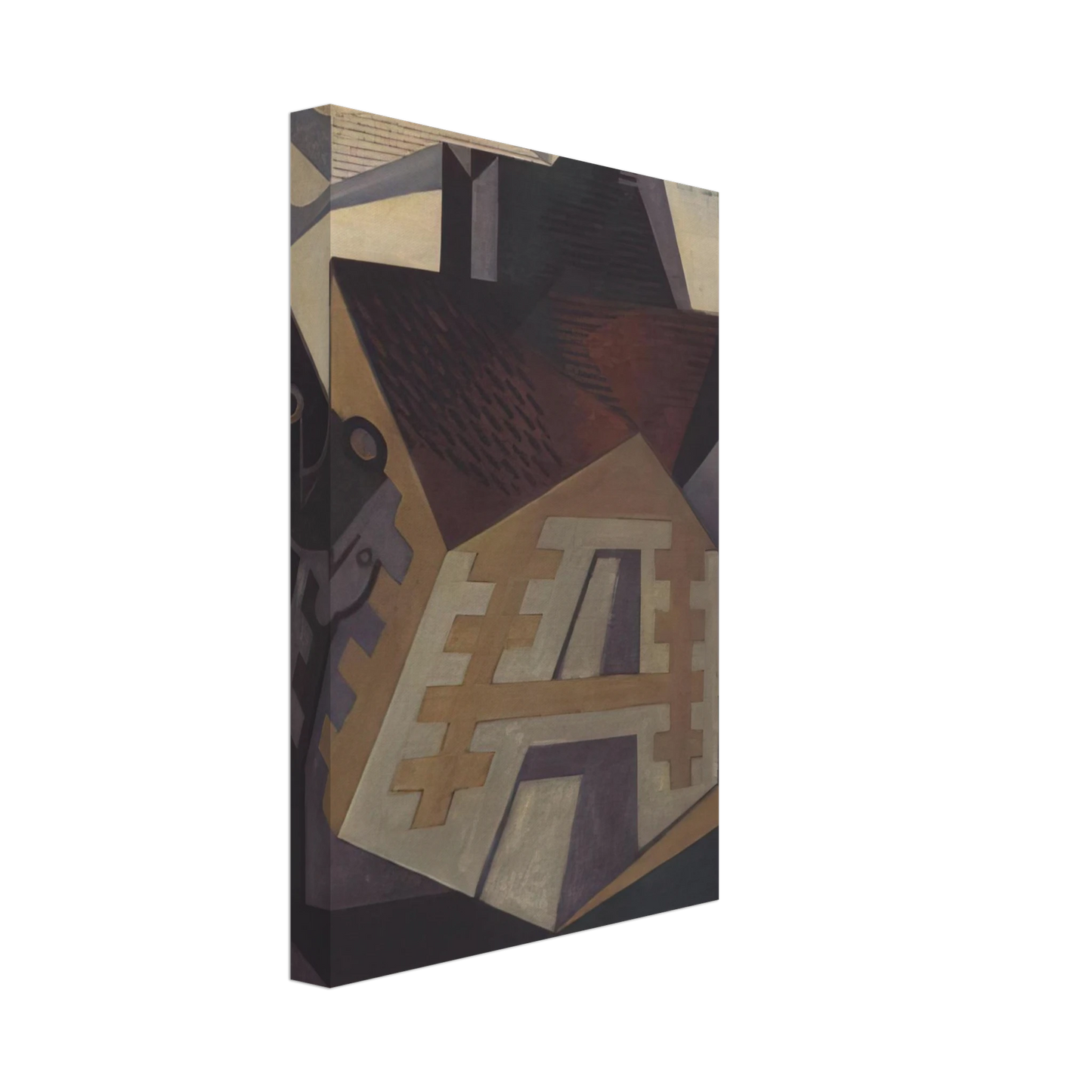 Juan Gris - LANDSCAPE AT BEAULIEU 1918 Canvas - 40x60 cm / 16x24 inches-canvas