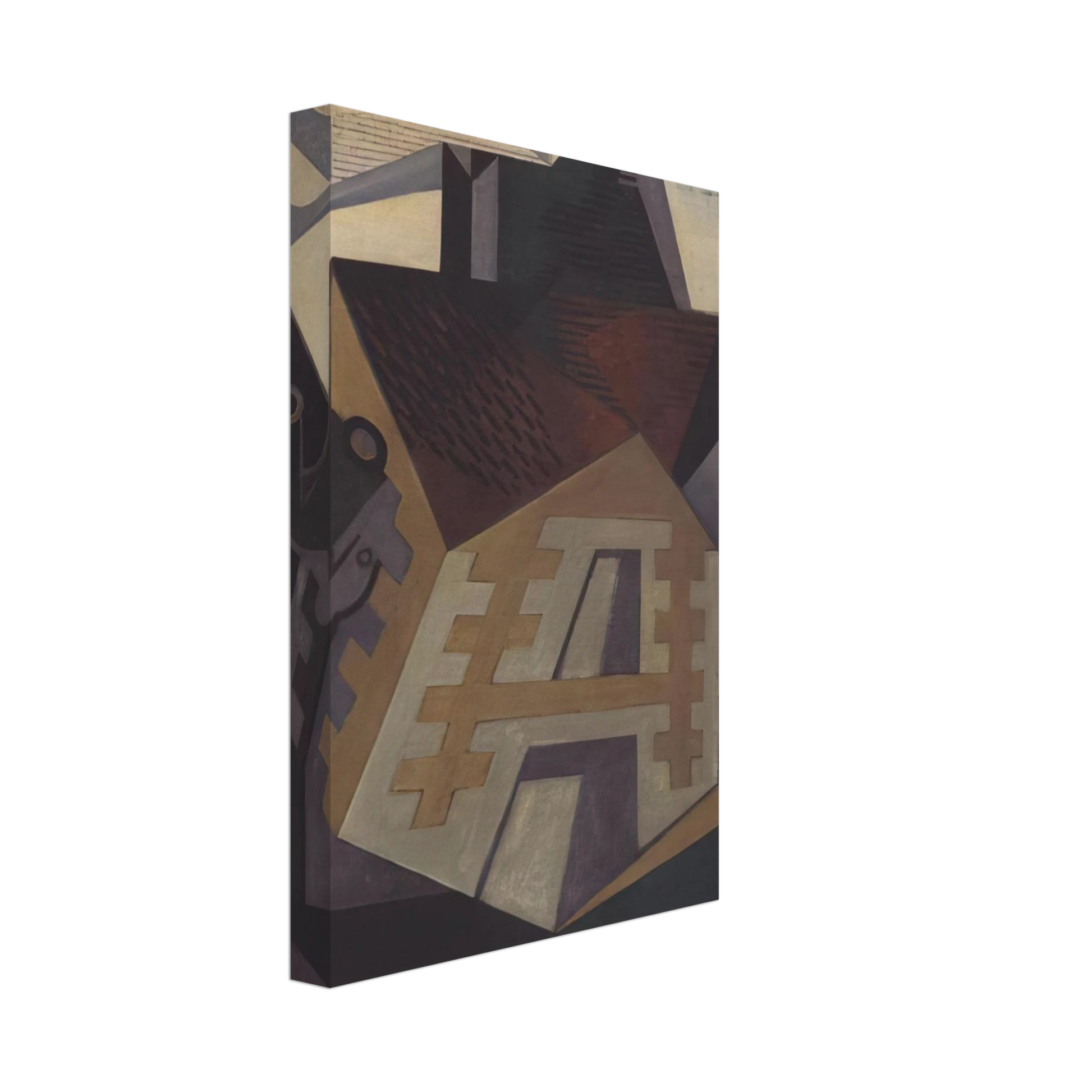 Juan Gris - LANDSCAPE AT BEAULIEU 1918 Canvas - 40x60 cm / 16x24 inches-canvas