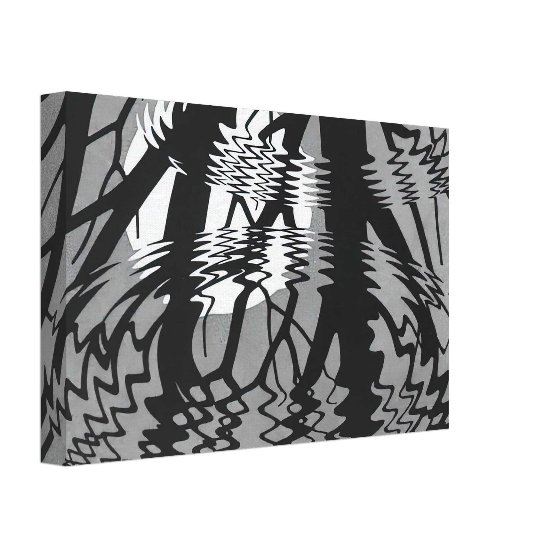 MC Escher - RIPPLED SURFACE Canvas - 40x60 cm / 16x24 inches-canvas