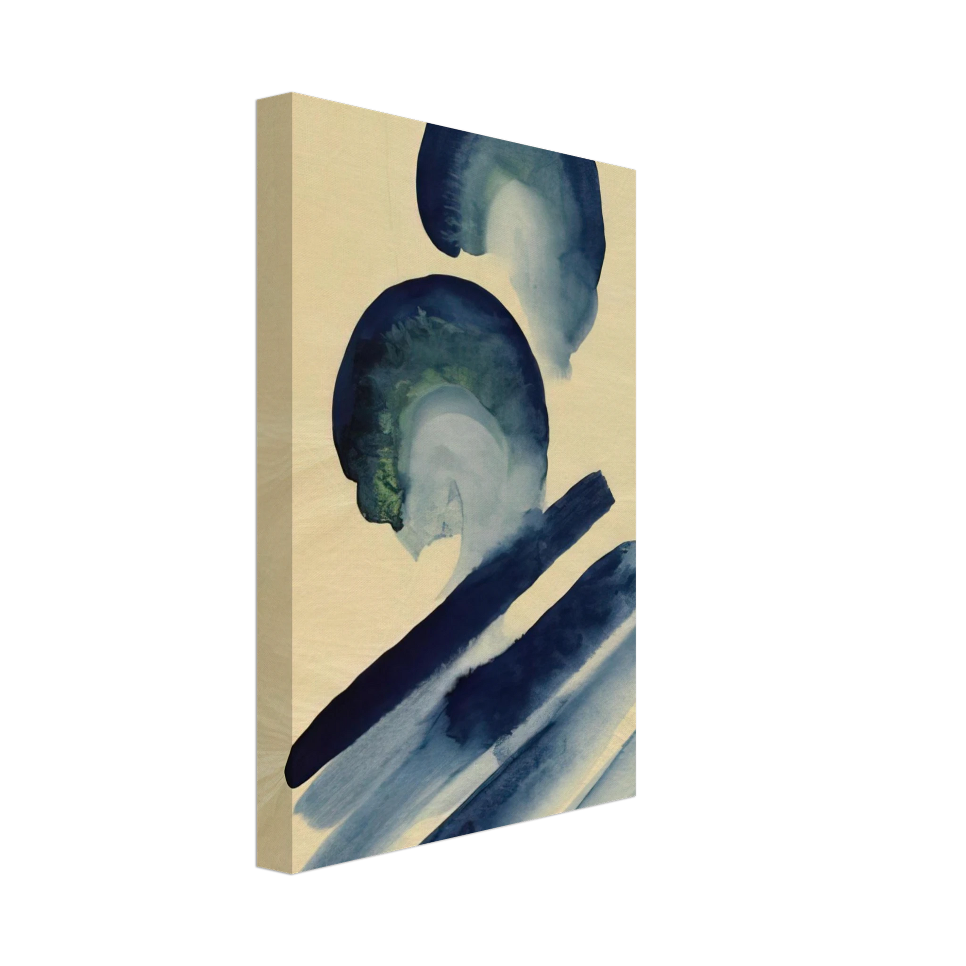 Georgia O'Keeffe - Blue-02 Canvas - 40x60 cm / 16x24 inches-canvas