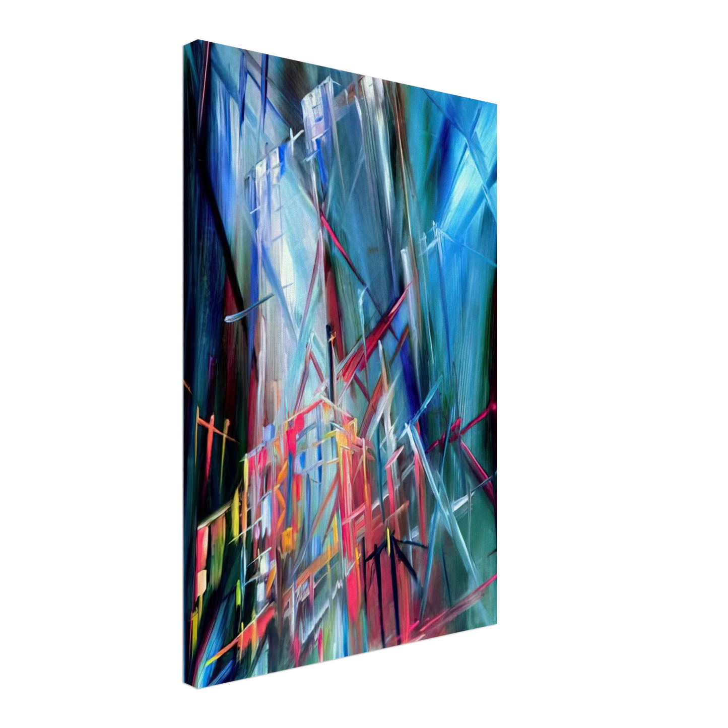 Konrad Zuse - Fantasy Canvas - 70x100 cm / 28x40 inches-canvas