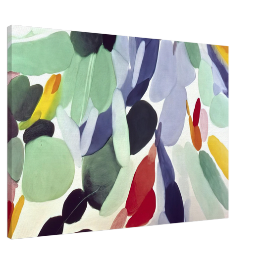 Alice Baber - Seven Green Leagues Canvas - 20x30 cm / 8x12 inches-canvas