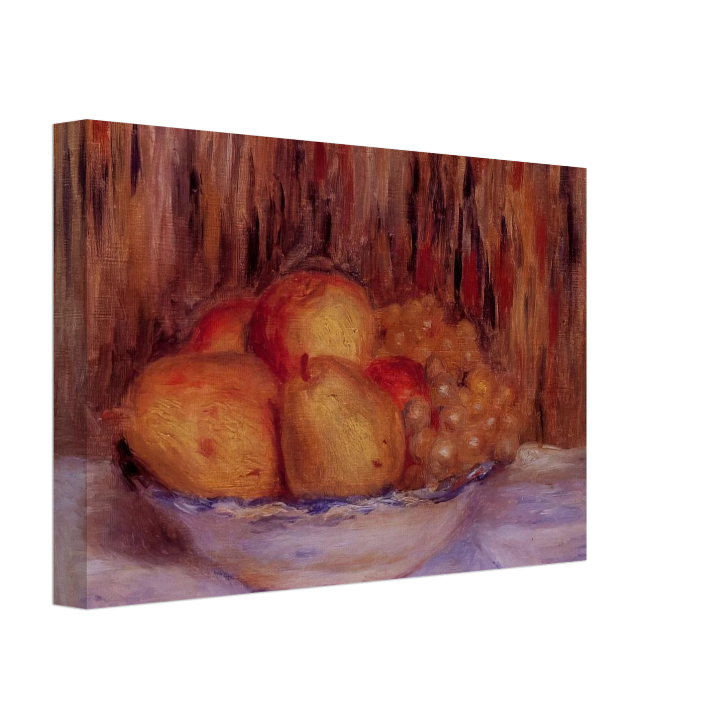 Pierre-Auguste Renoir - Still Life with Pears and Grapes Canvas - 70x100 cm / 28x40 inches-canvas