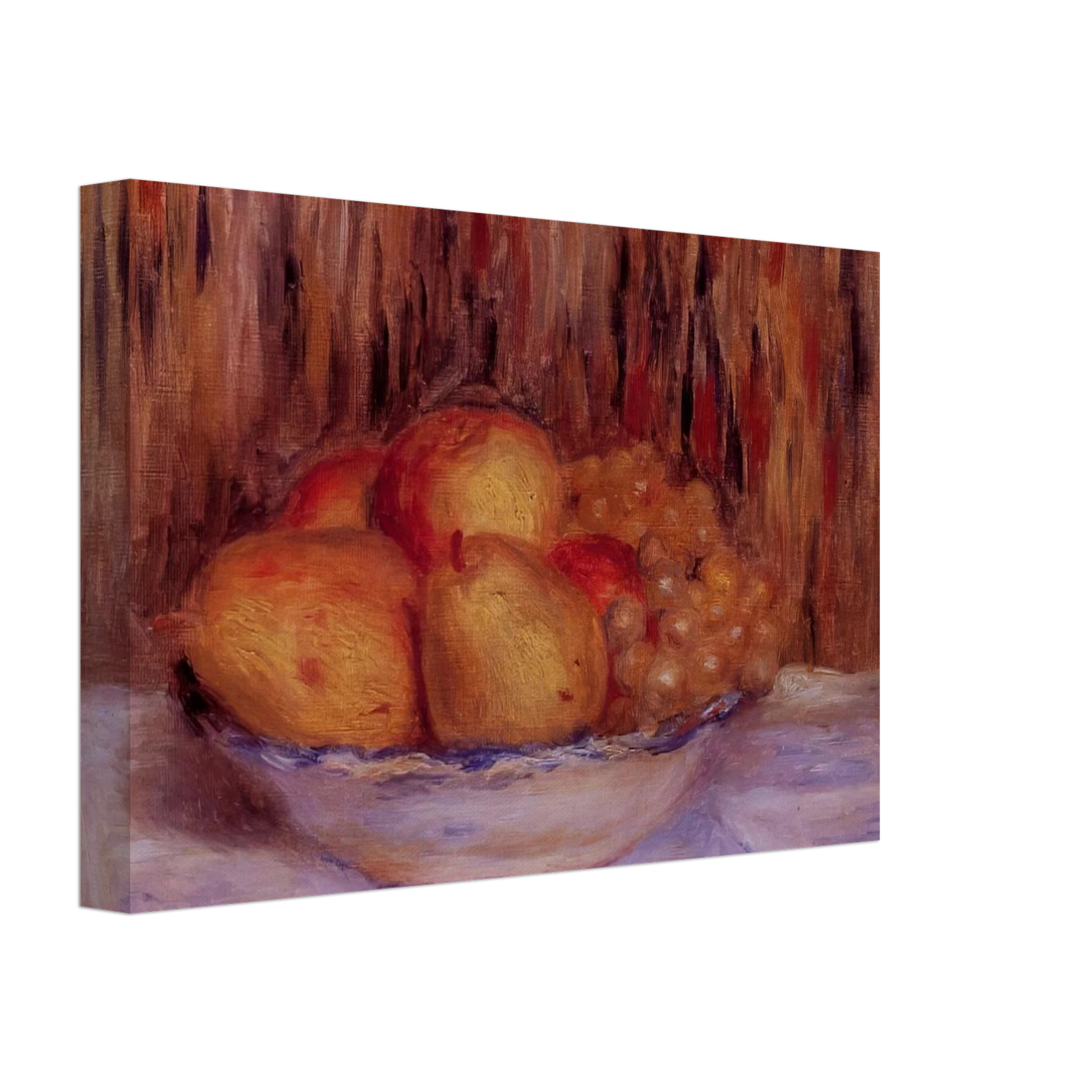 Pierre-Auguste Renoir - Still Life with Pears and Grapes Canvas - 70x100 cm / 28x40 inches-canvas