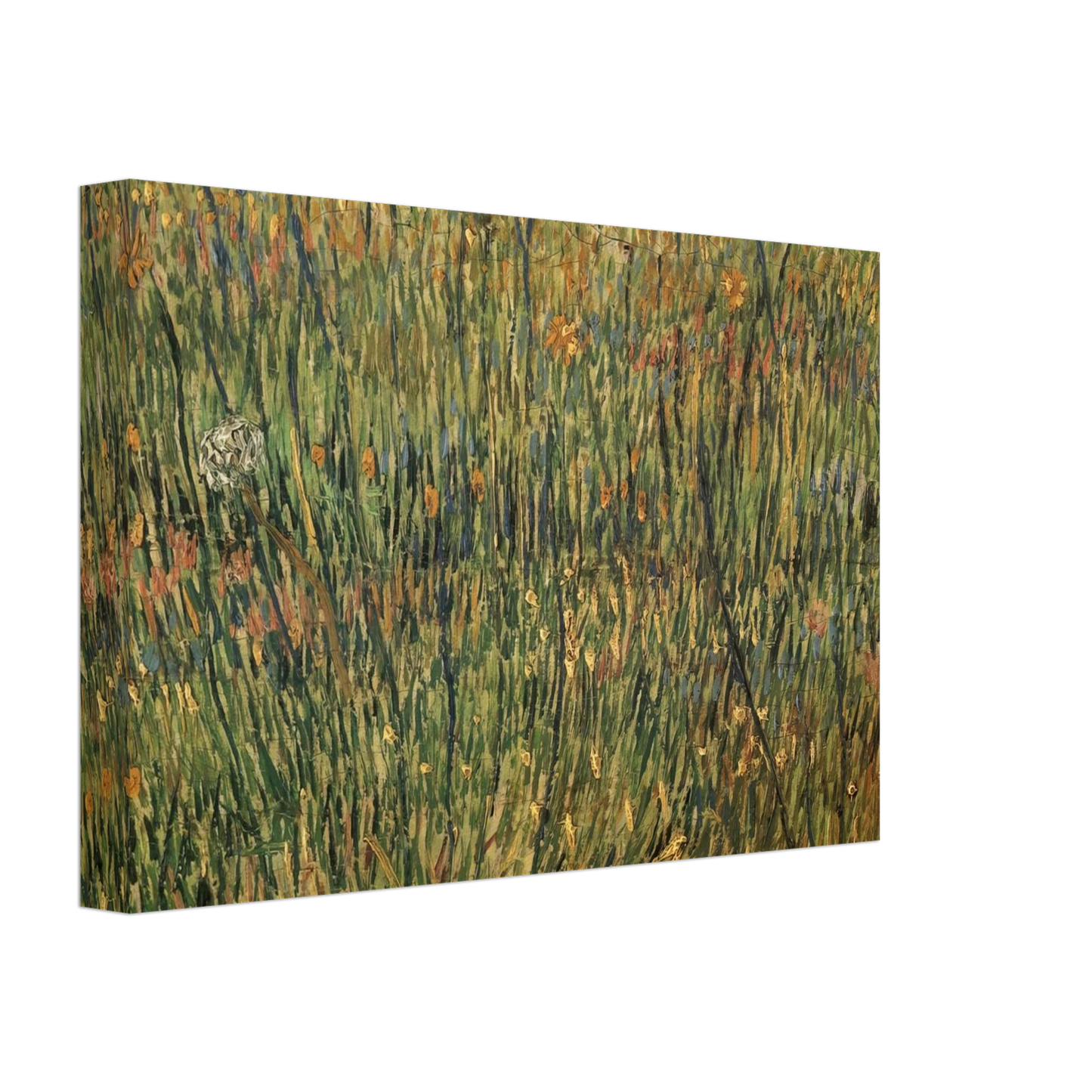 Vincent van Gogh - Pasture in Bloom Canvas - 40x60 cm / 16x24 inches-canvas