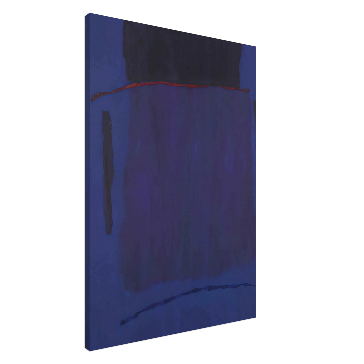 Theodoros Stamos - Infinity Field, Lefkada Series #3 - 1979 Canvas - 20x30 cm / 8x12 inches-canvas