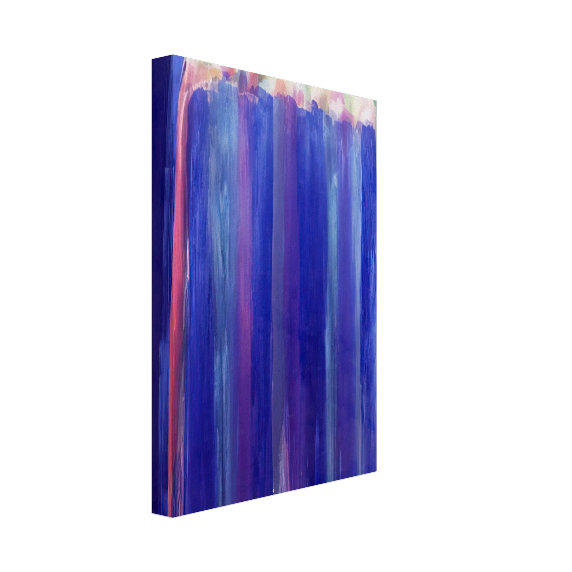 Ronnie Landfield - Marine Mystery - 1972 Canvas - 70x100 cm / 28x40 inches-canvas