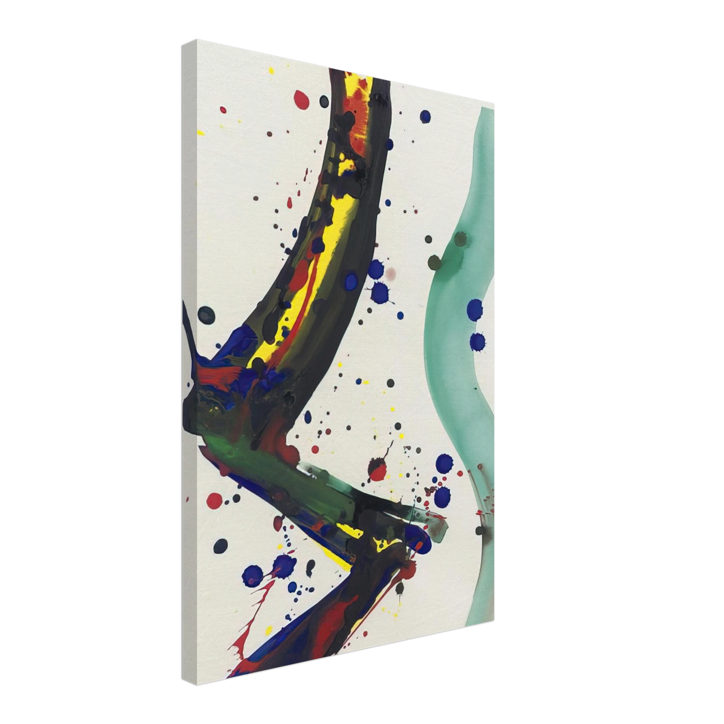 Sam Francis - Drawing for Sculpture SF65-010 Canvas - 70x100 cm / 28x40 inches-canvas