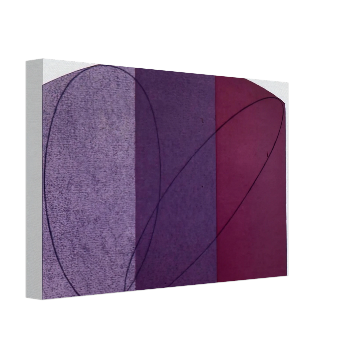 Robert Mangold - UNTITLED FCPA 1995 Canvas - 70x100 cm / 28x40 inches-canvas