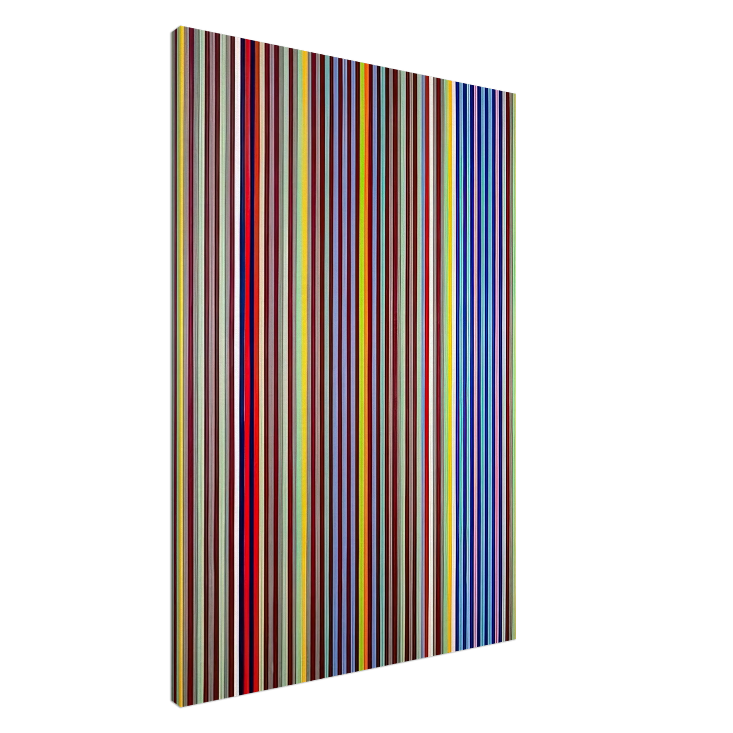 Gene Davis - Untitled P280 - 1967 Canvas - 20x30 cm / 8x12 inches-canvas
