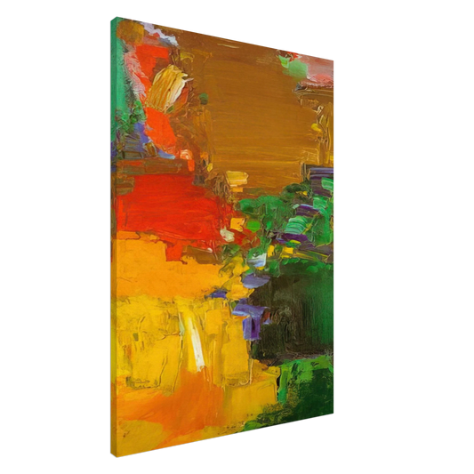 Hans Hofmann - Rhapsody Canvas - 20x30 cm / 8x12 inches-canvas