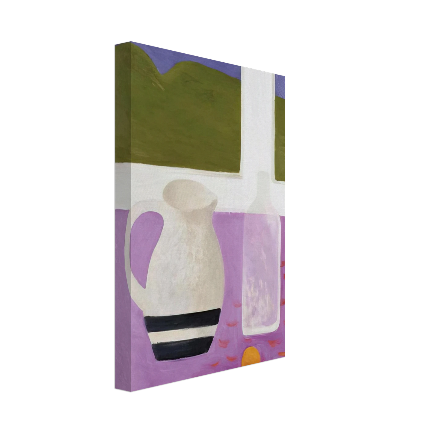 Mary Fedden - The Moon - 2009 Canvas - 40x60 cm / 16x24 inches-canvas