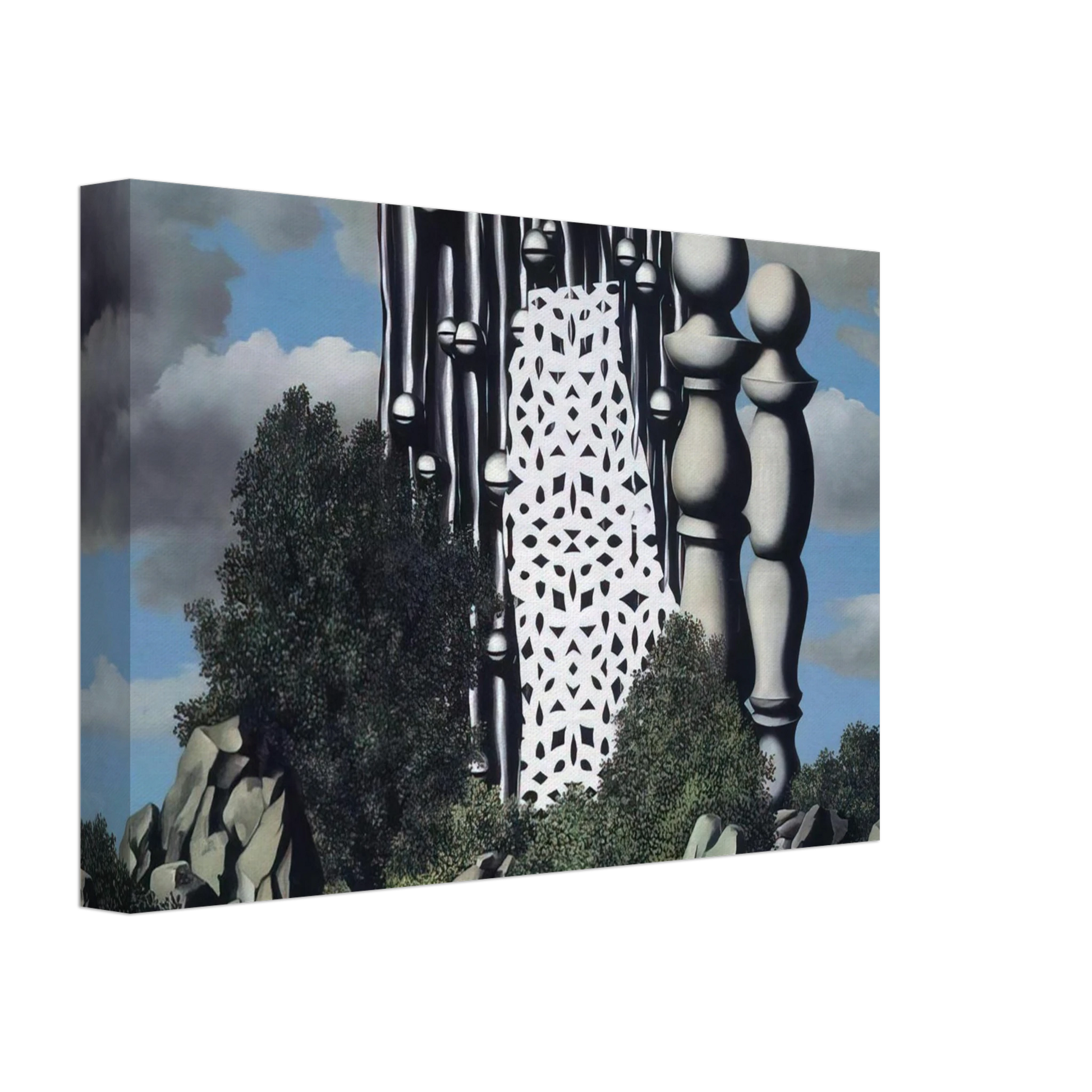 Rene Magritte - ANNUNCIATION 1930 Canvas - 40x60 cm / 16x24 inches-canvas