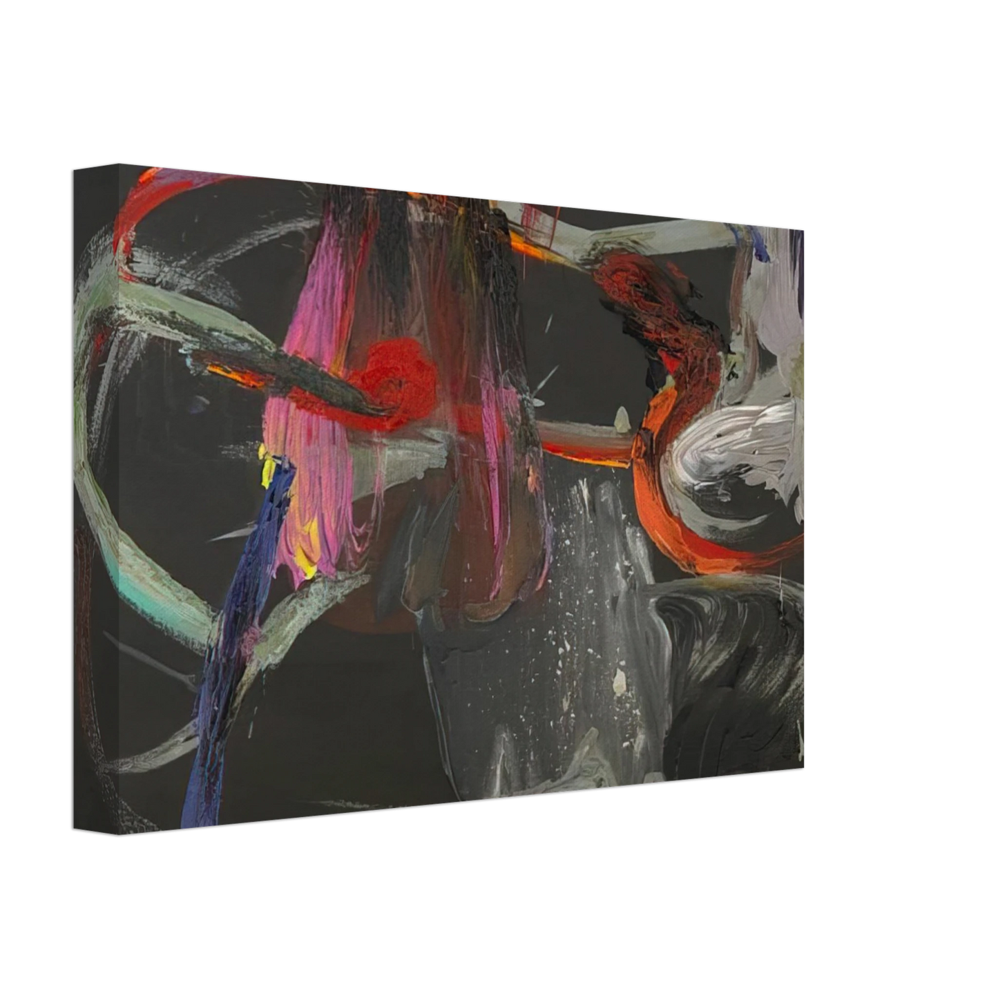 Stephen Mueller - I Saw That #281 - 1984 Canvas - 40x60 cm / 16x24 inches-canvas