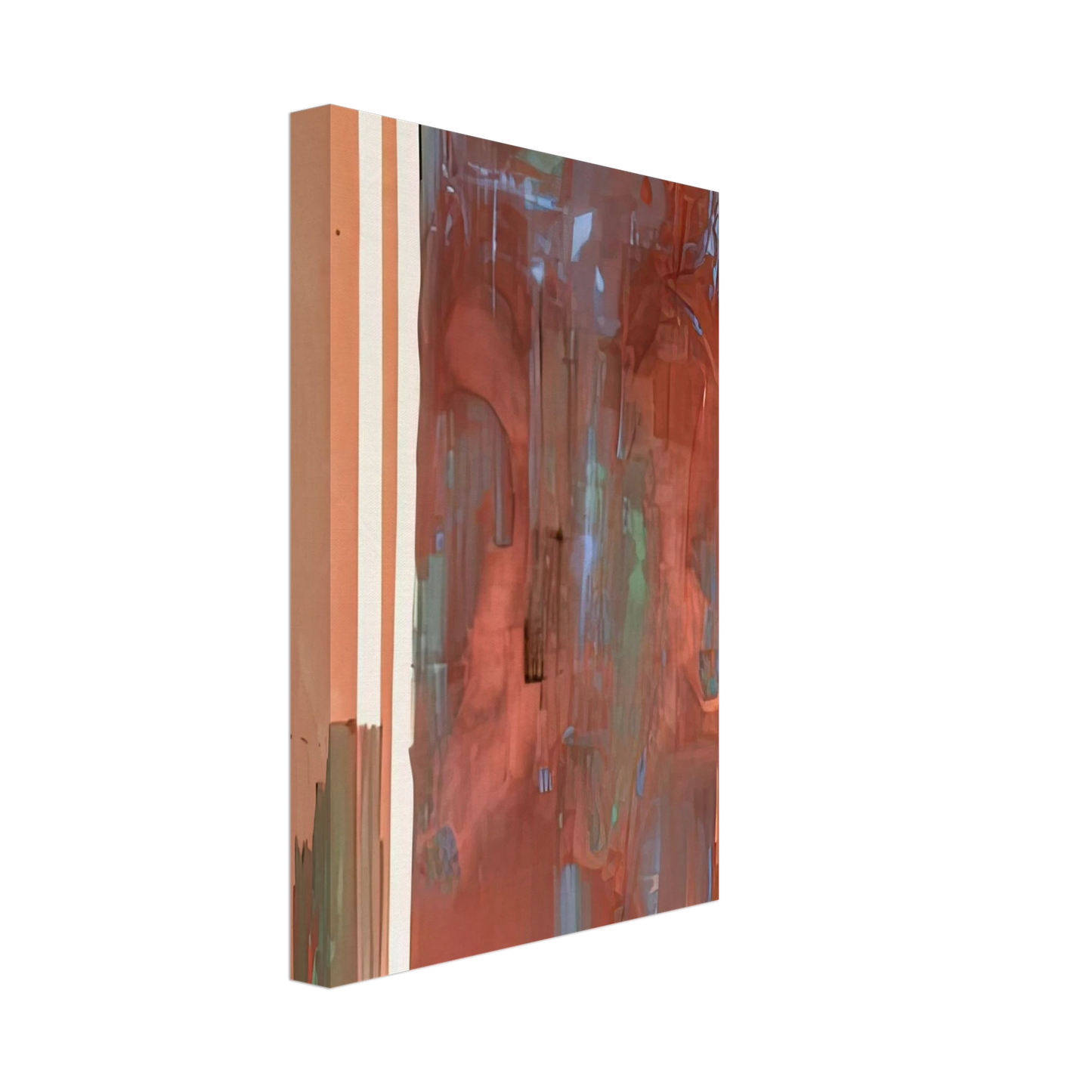 Helen Frankenthaler - Plexus, 1976- Canvas - 70x100 cm / 28x40 inches-canvas