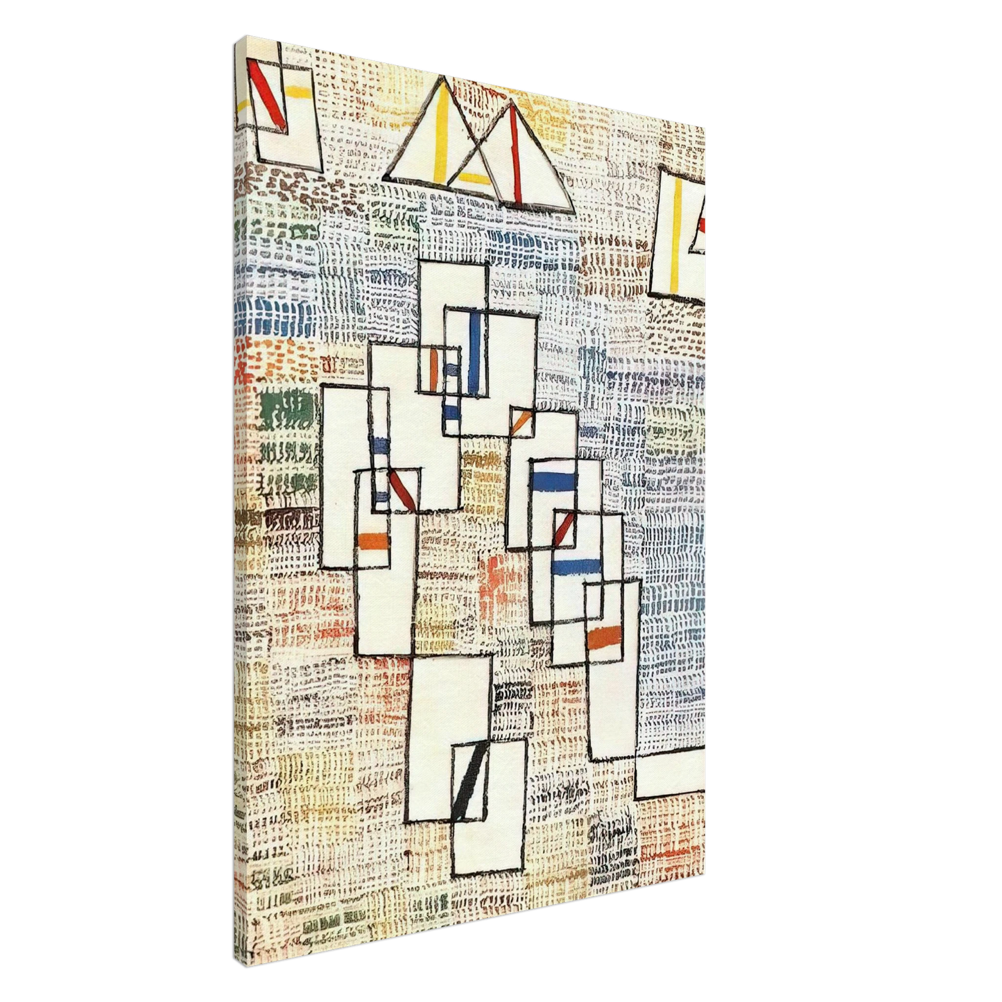 Paul Klee - COTE DE PROVENCE Canvas - 20x30 cm / 8x12 inches-canvas