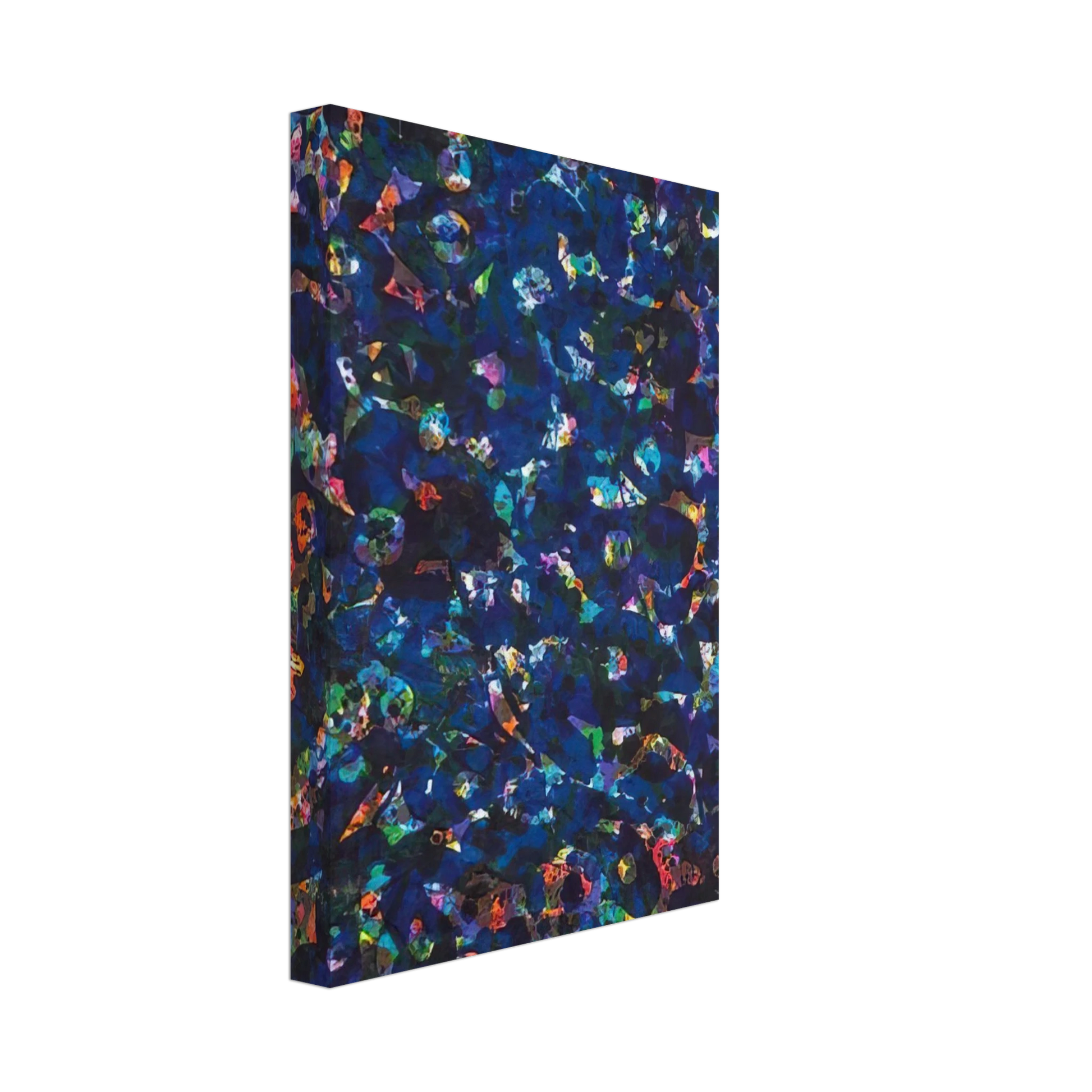 Sam Francis - Her Blue Deeps Canvas - 70x100 cm / 28x40 inches-canvas