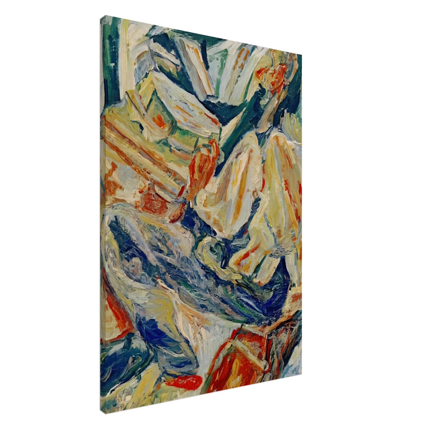 Chaim Soutine - THE PHILOSOPHER 1921 Canvas - 20x30 cm / 8x12 inches-canvas