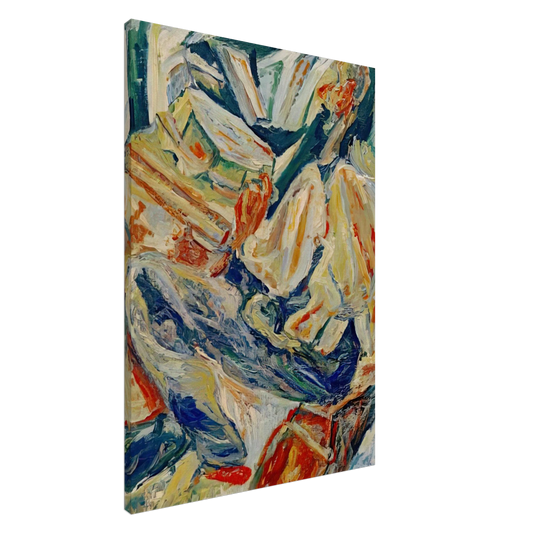 Chaim Soutine - THE PHILOSOPHER 1921 Canvas - 20x30 cm / 8x12 inches-canvas