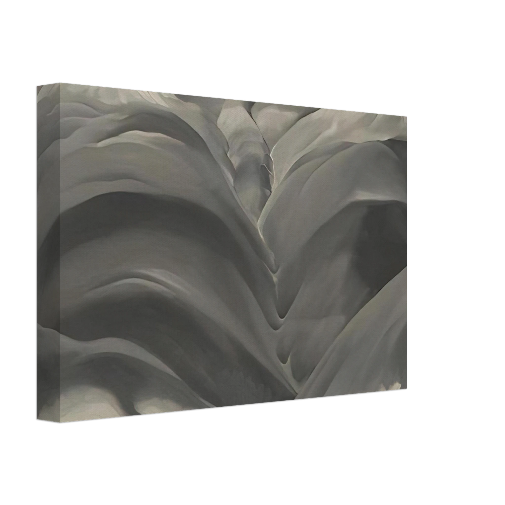 Georgia O'Keeffe - Black Place I Canvas - 40x60 cm / 16x24 inches-canvas