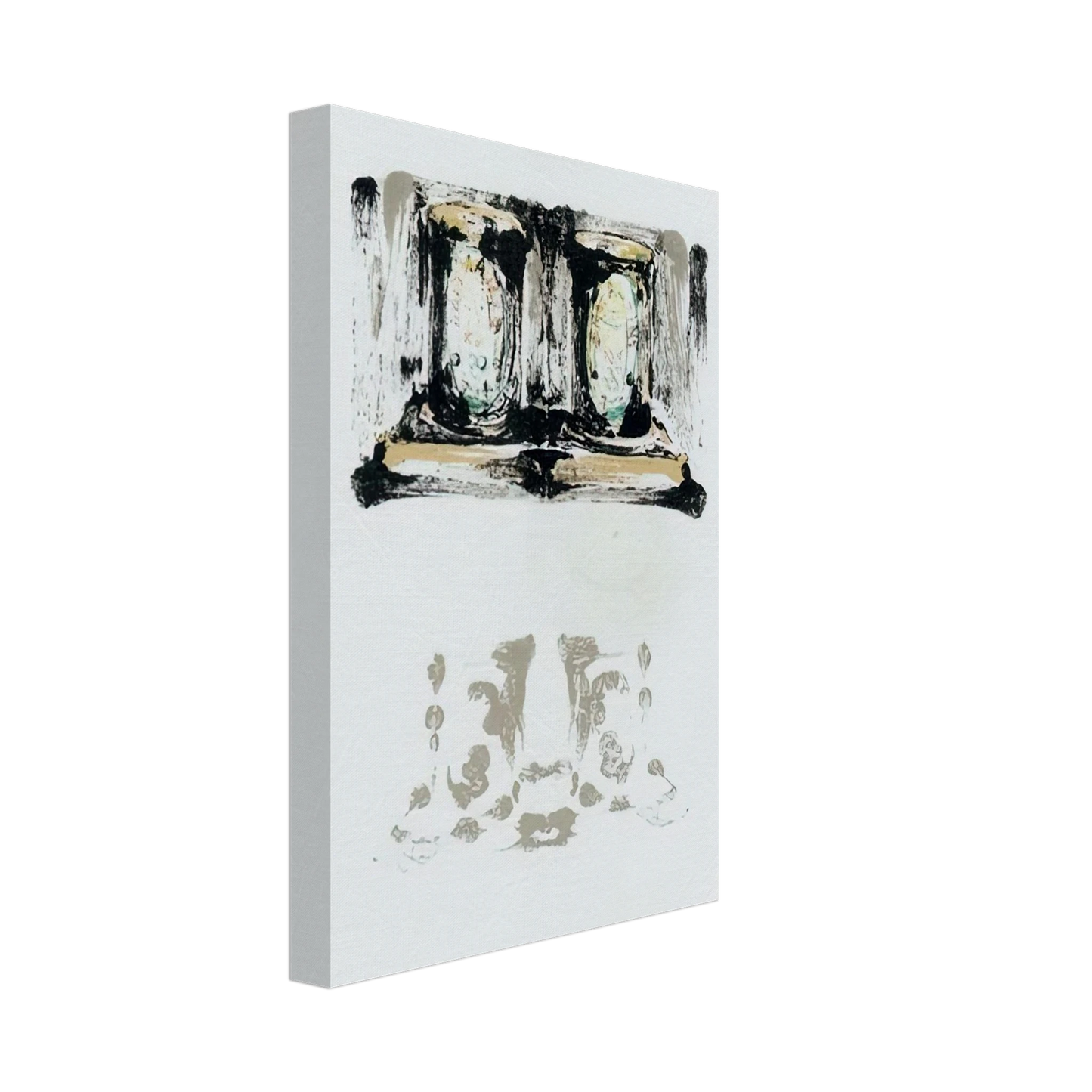 Jasper Johns - ALE CANS ULAE 152 Canvas - 70x100 cm / 28x40 inches-canvas