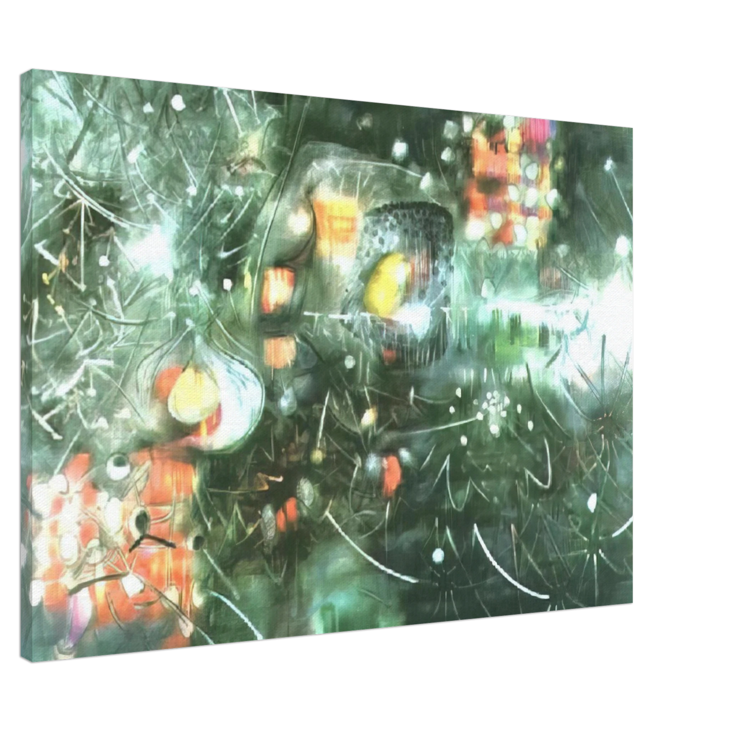 Roberto Matta - TO GIVE PAINLESS LIGHT 1955 Canvas - 20x30 cm / 8x12 inches-canvas