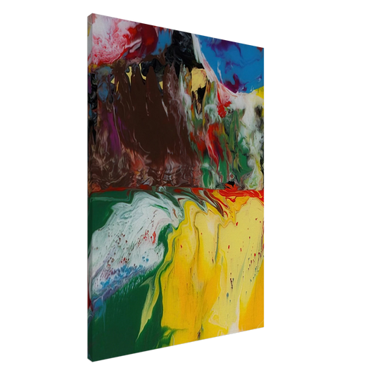 Gerhard Richter - SINDBAD 2008 Canvas - 20x30 cm / 8x12 inches-canvas