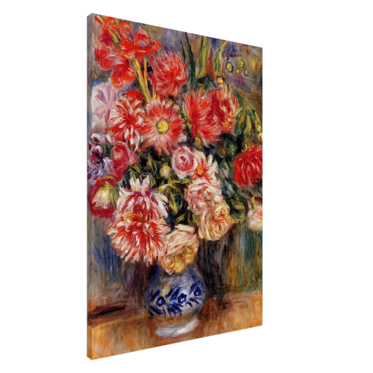 Pierre-Auguste Renoir - Bouquet Canvas - 20x30 cm / 8x12 inches-canvas