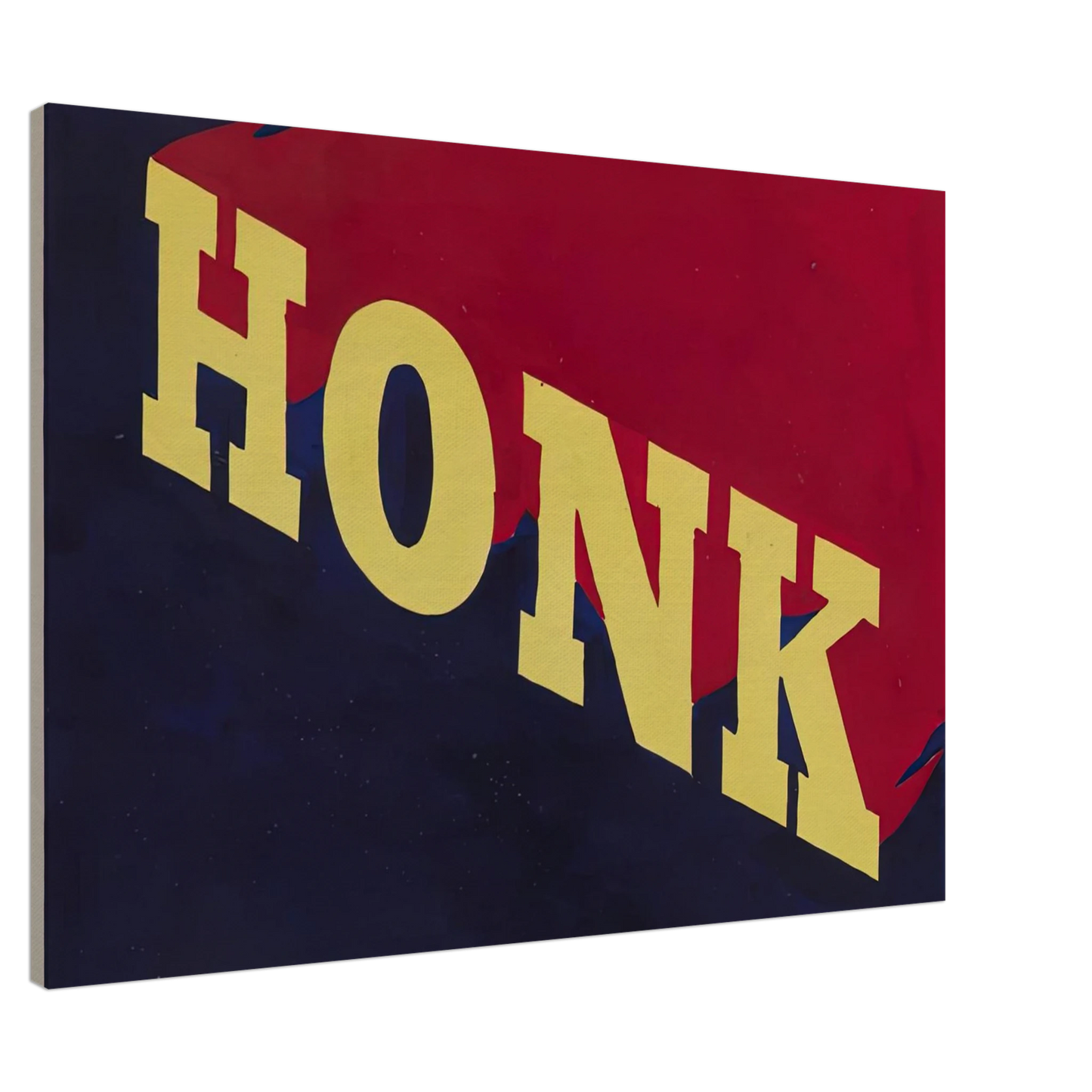 Edward Ruscha - HONK 1962 Canvas - Default Title-canvas