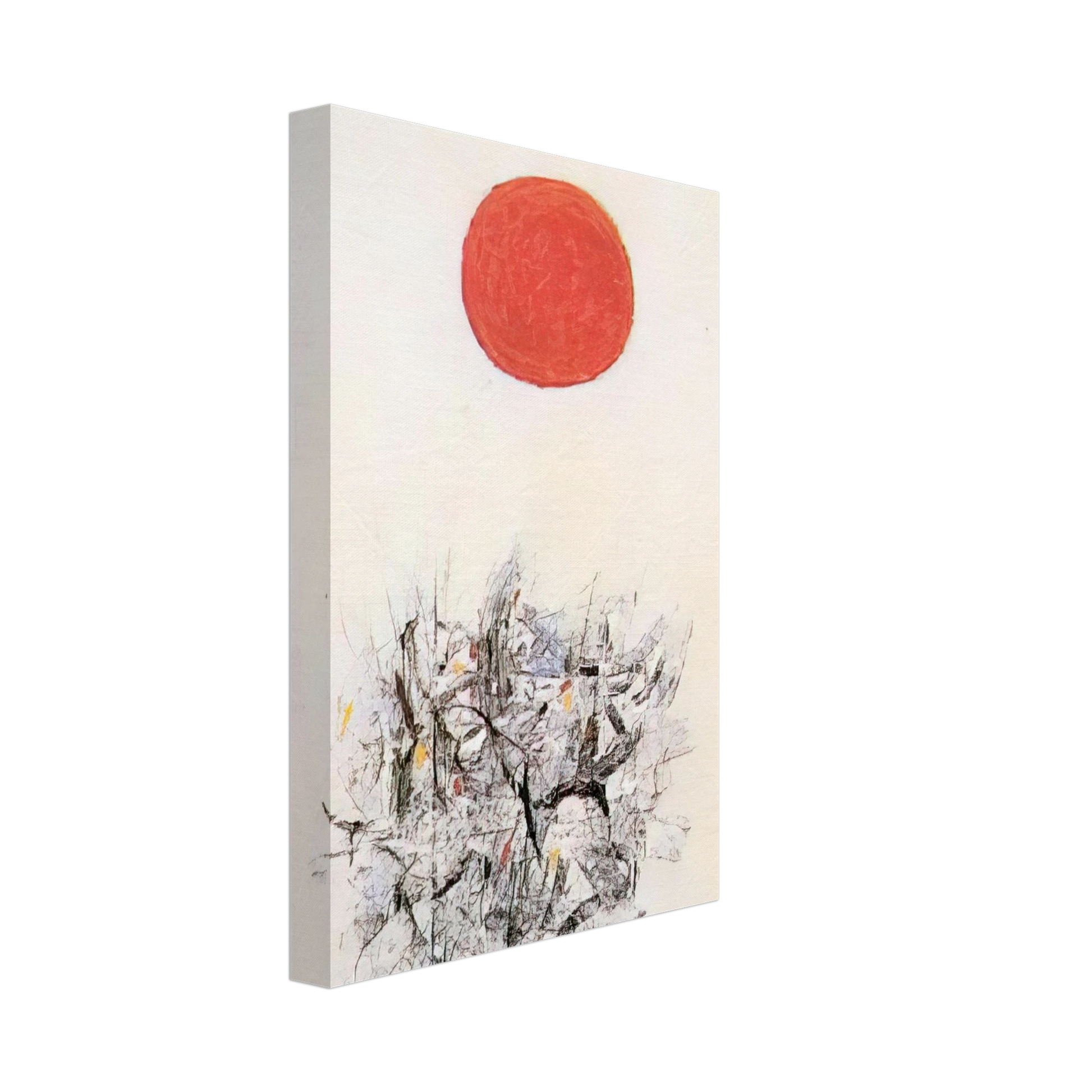 Adolph Gottlieb - Brink - 1959 Canvas - 40x60 cm / 16x24 inches-canvas