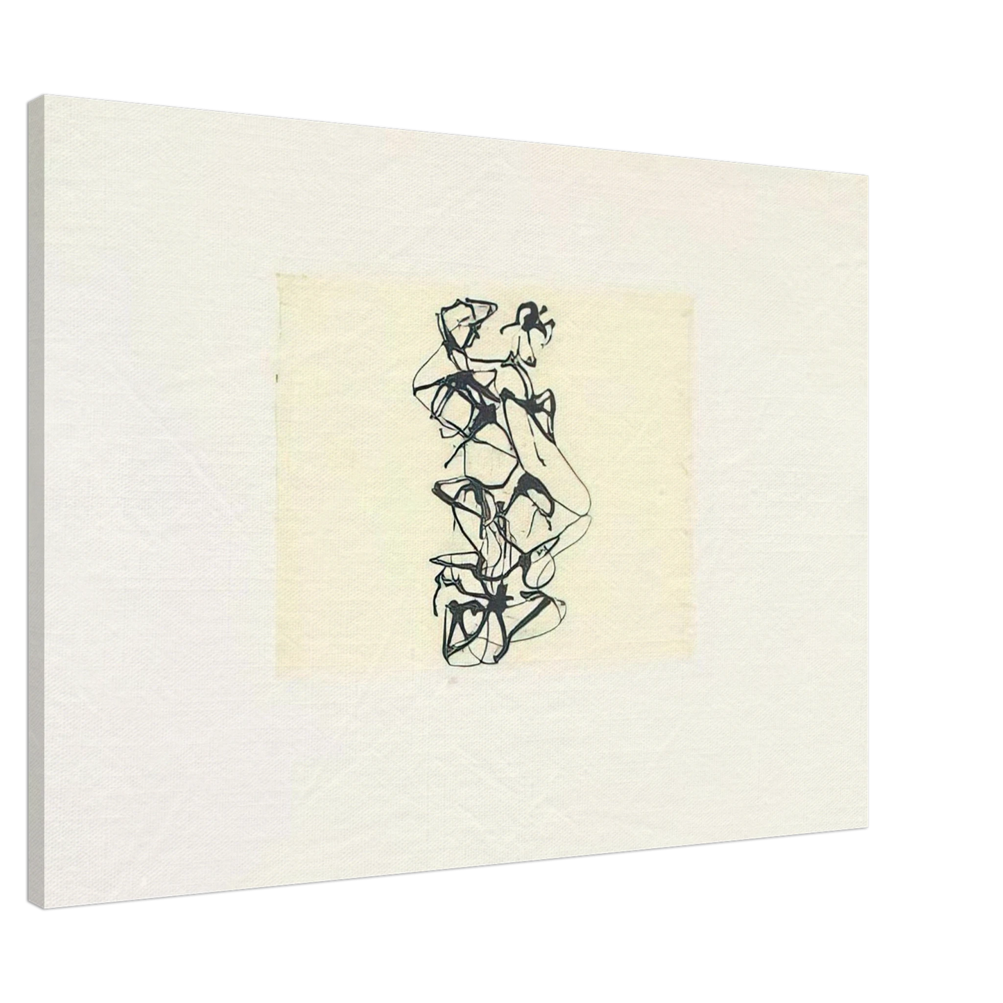 Brice Marden - Cyprian Evocation - 1992 Canvas - 20x30 cm / 8x12 inches-canvas