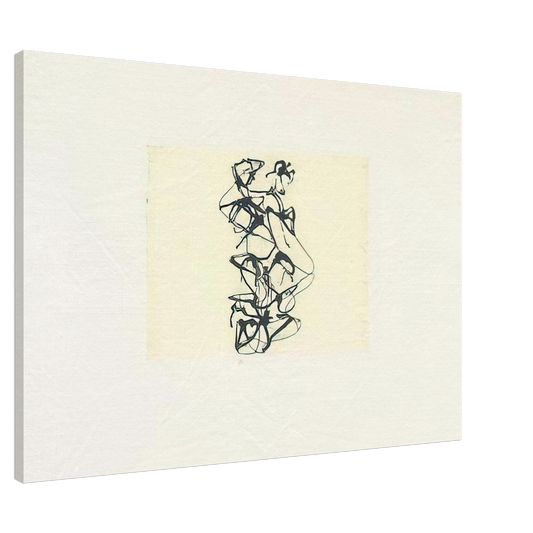 Brice Marden - Cyprian Evocation - 1992 Canvas - 20x30 cm / 8x12 inches-canvas