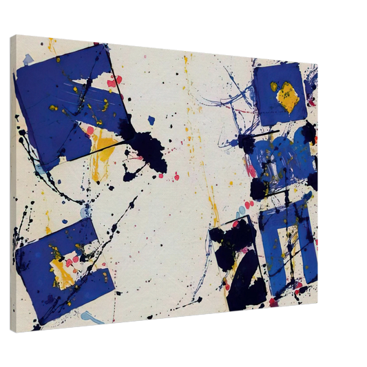 Sam Francis - Untitled  EXP-SF-09-17-78  Canvas - 20x30 cm / 8x12 inches-canvas
