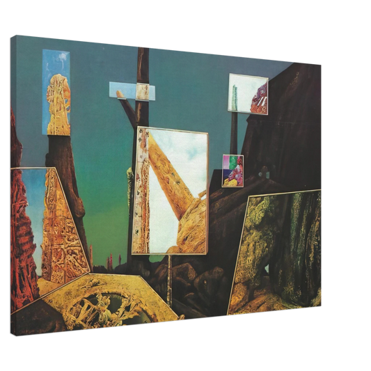 Max Ernst - The Anti-Pope Canvas - 20x30 cm / 8x12 inches-canvas