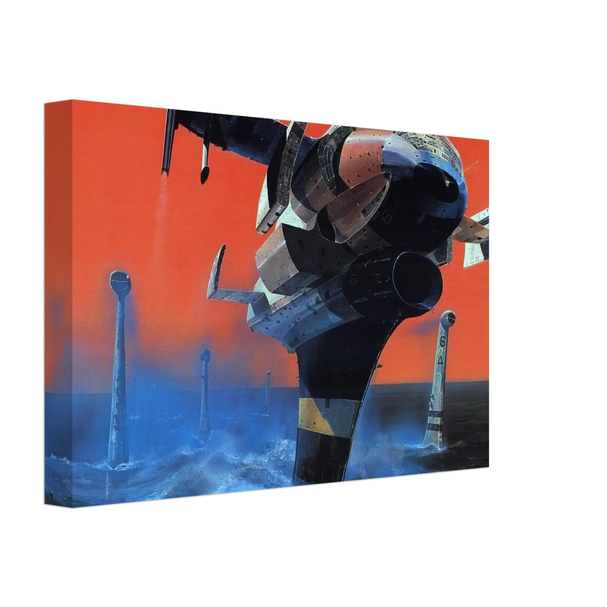 Chris Foss - Chris Foss Canvas - 70x100 cm / 28x40 inches-canvas