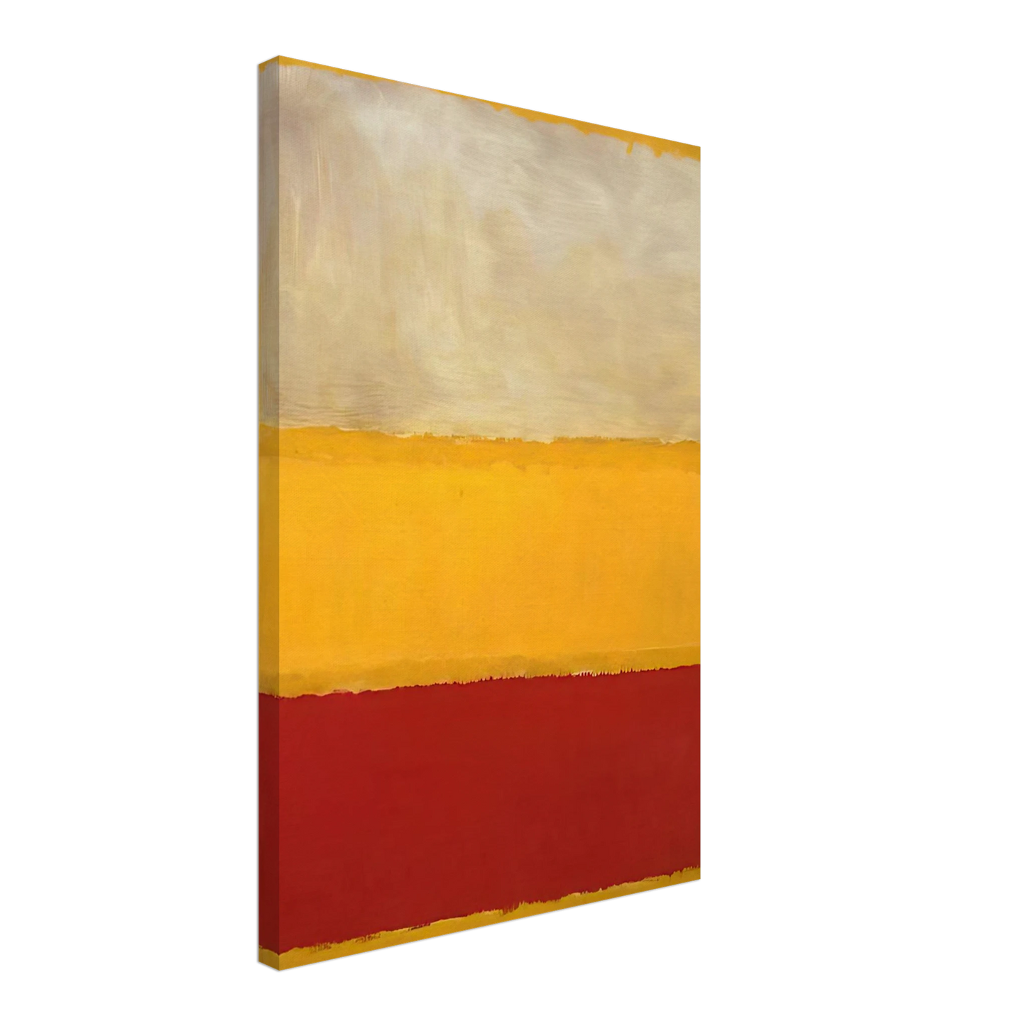Mark Rothko - No. 13 White, Red on Yellow Canvas - 70x100 cm / 28x40 inches-canvas