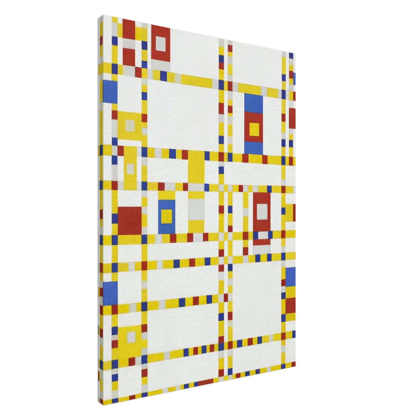 Piet Mondrian - Broadway Boogie Woogie Canvas - 20x30 cm / 8x12 inches-canvas