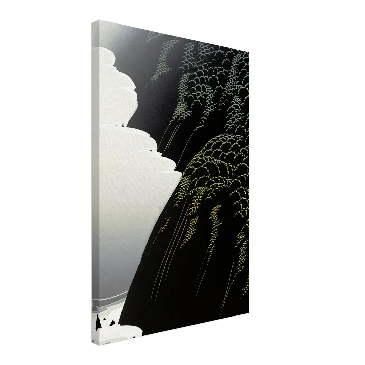 Eyvind Earle - California Coast Canvas - 70x100 cm / 28x40 inches-canvas