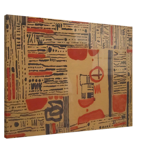 Bice Lazzari - L-11 - 1950 Canvas - 20x30 cm / 8x12 inches-canvas