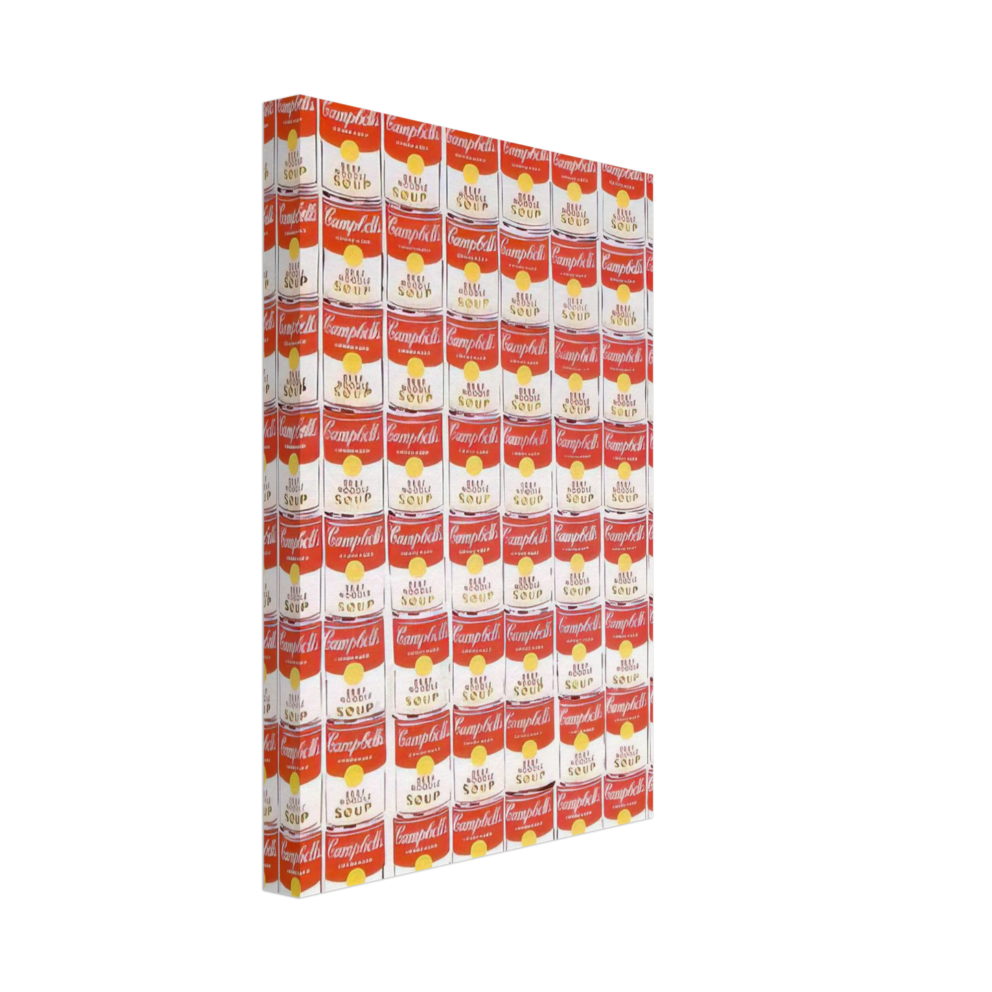 Andy Warhol - 100 Cans Canvas - 40x60 cm / 16x24 inches-canvas
