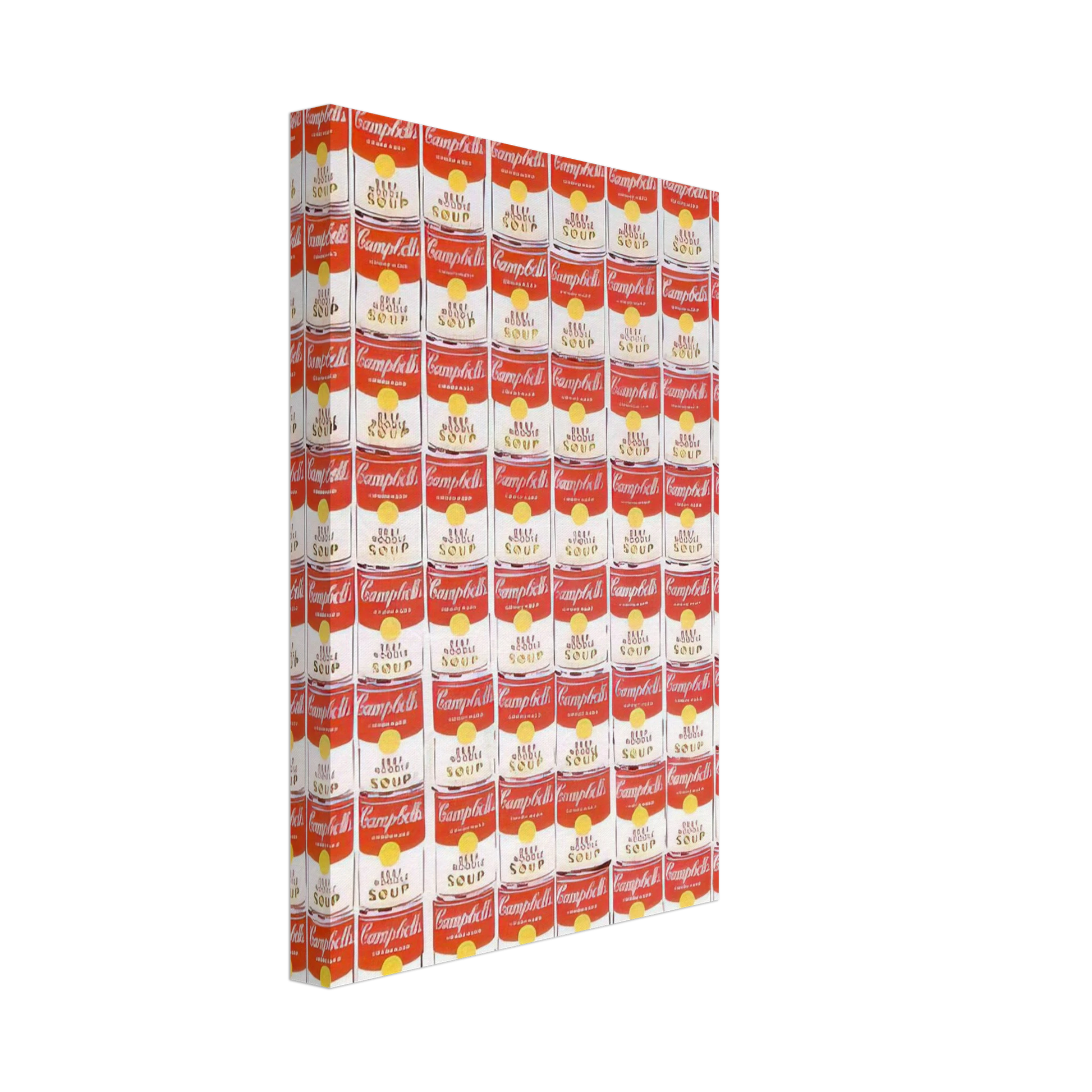 Andy Warhol - 100 Cans Canvas - 40x60 cm / 16x24 inches-canvas