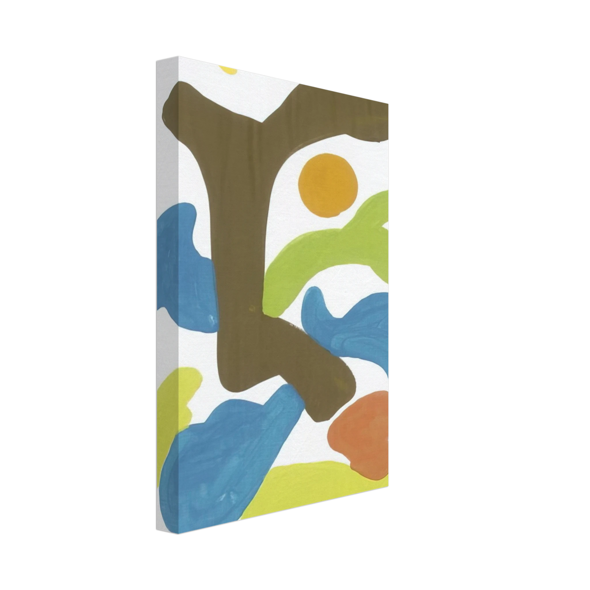 Charles Lapicque - Le premier jour - 1970 Canvas - 40x60 cm / 16x24 inches-canvas