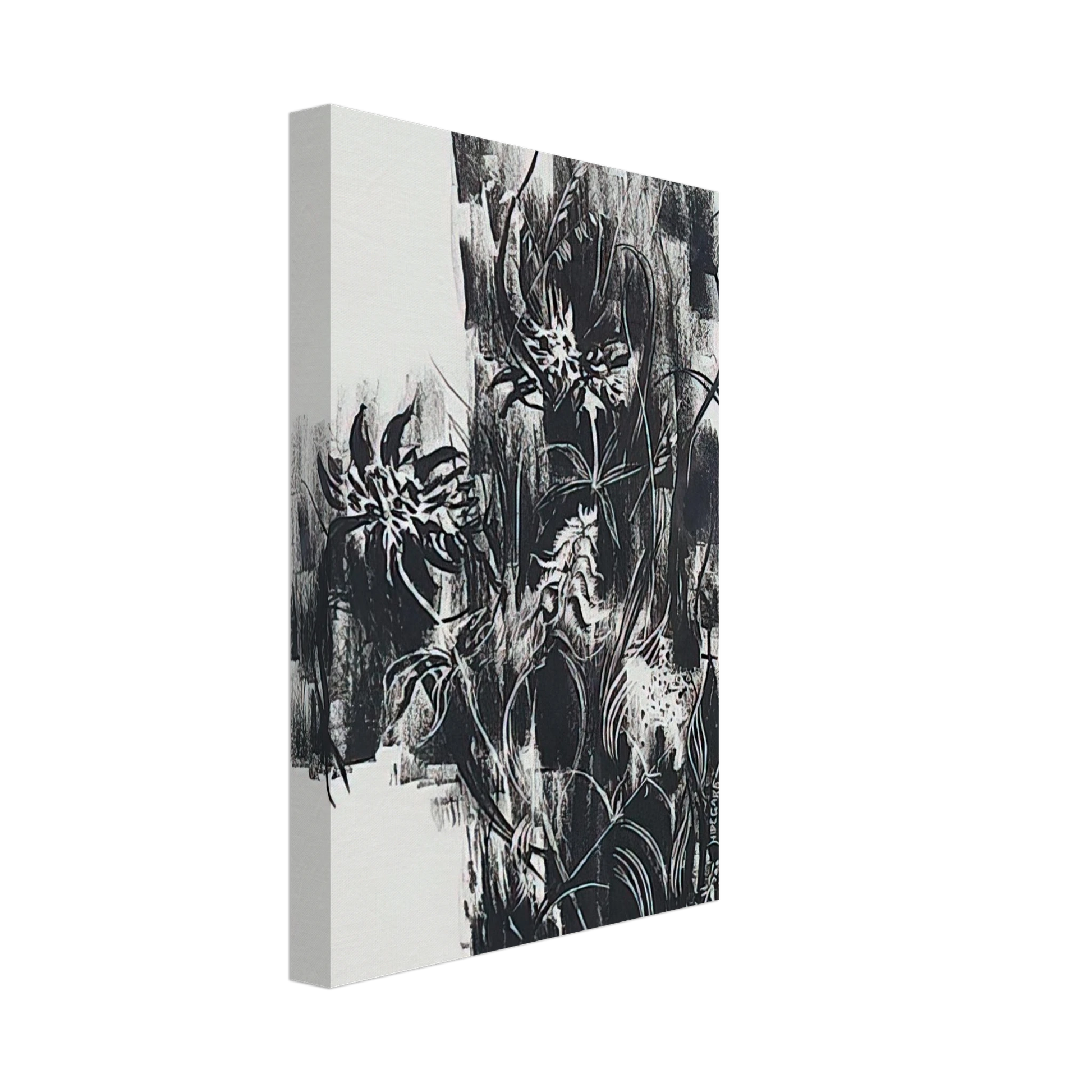 Johannes Itten - Waldrandblumen - 1919 Canvas - 40x60 cm / 16x24 inches-canvas