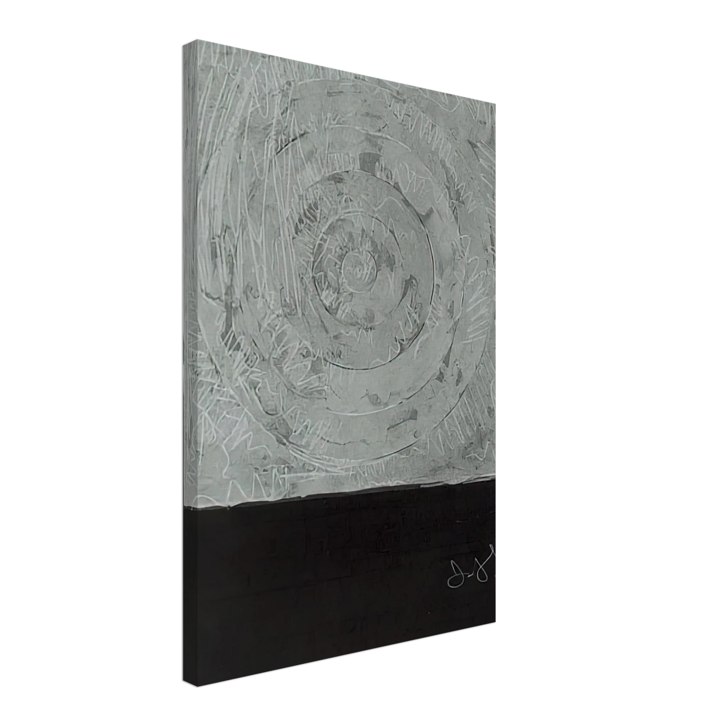 Jasper Johns - WHITE TARGET 1969 Canvas - 70x100 cm / 28x40 inches-canvas