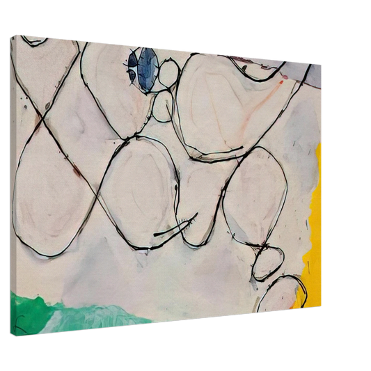 Frank Lobdell - Untitled - 1971 Canvas - 20x30 cm / 8x12 inches-canvas