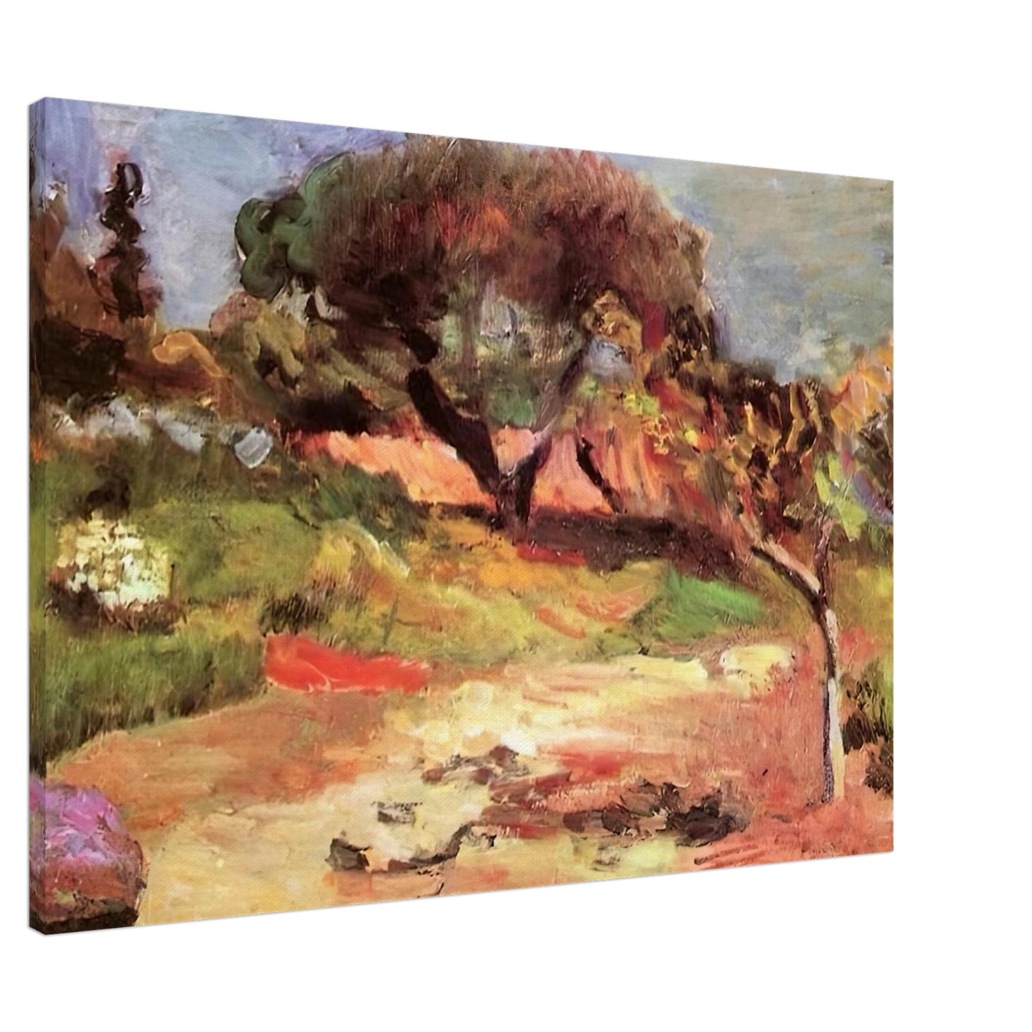 Henri Matisse - CORSICAN LANDSCAPE 1898 0 Canvas - 20x30 cm / 8x12 inches-canvas
