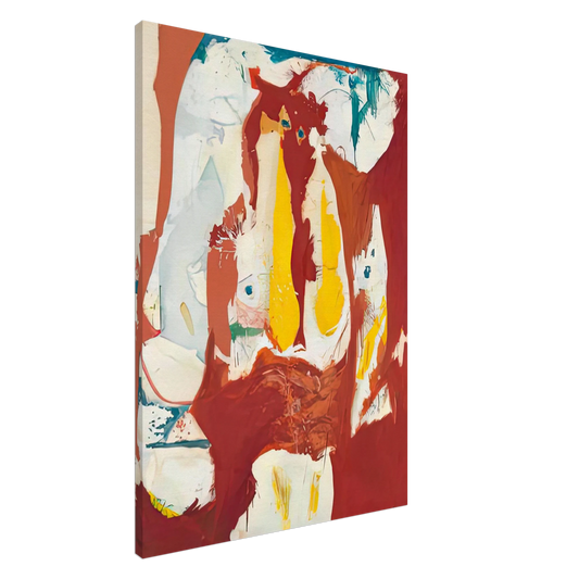 Helen Frankenthaler - The Red Sea, 1959- Canvas - 20x30 cm / 8x12 inches-canvas