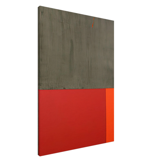 John Hoyland - 4.5.68 - 1968 Canvas - 20x30 cm / 8x12 inches-canvas